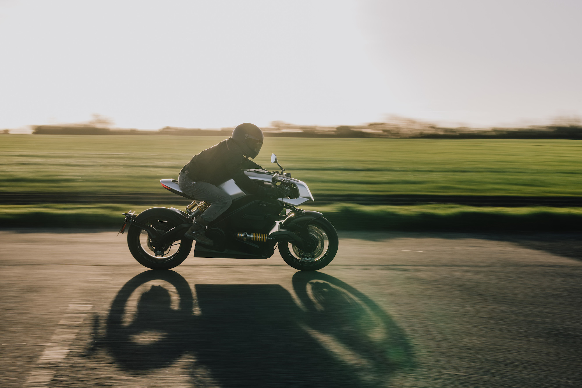 An Arc Vector, considered by the company to be "the world's most advanced motorcycle." Media provided by Arc.
