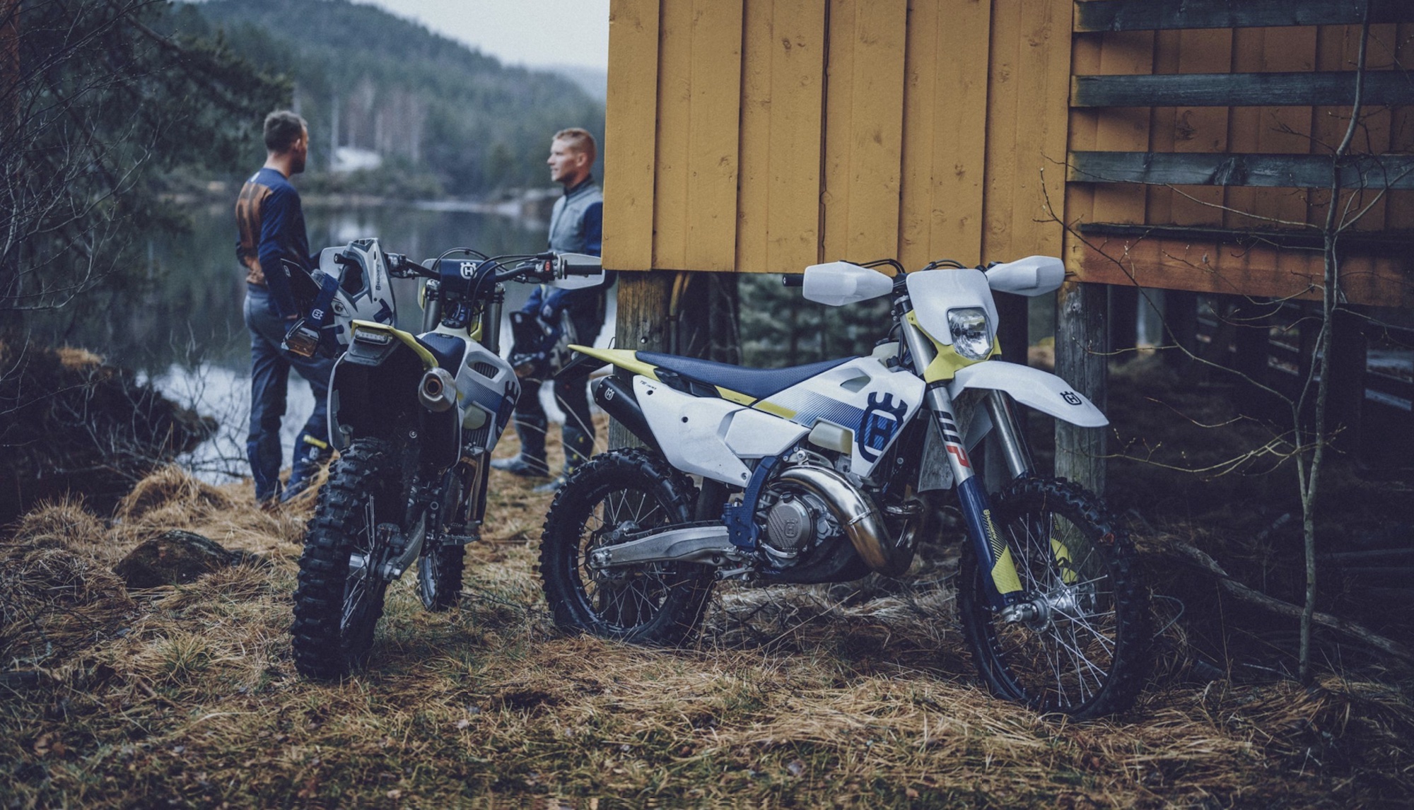 A view of Husqvarna's enduro offerings. Media sourced from Husqvarna.