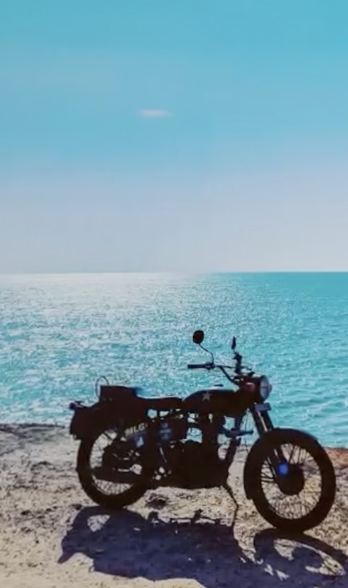 A view of a Royal Enfield Bullet. Media sourced from Royal Enfield.