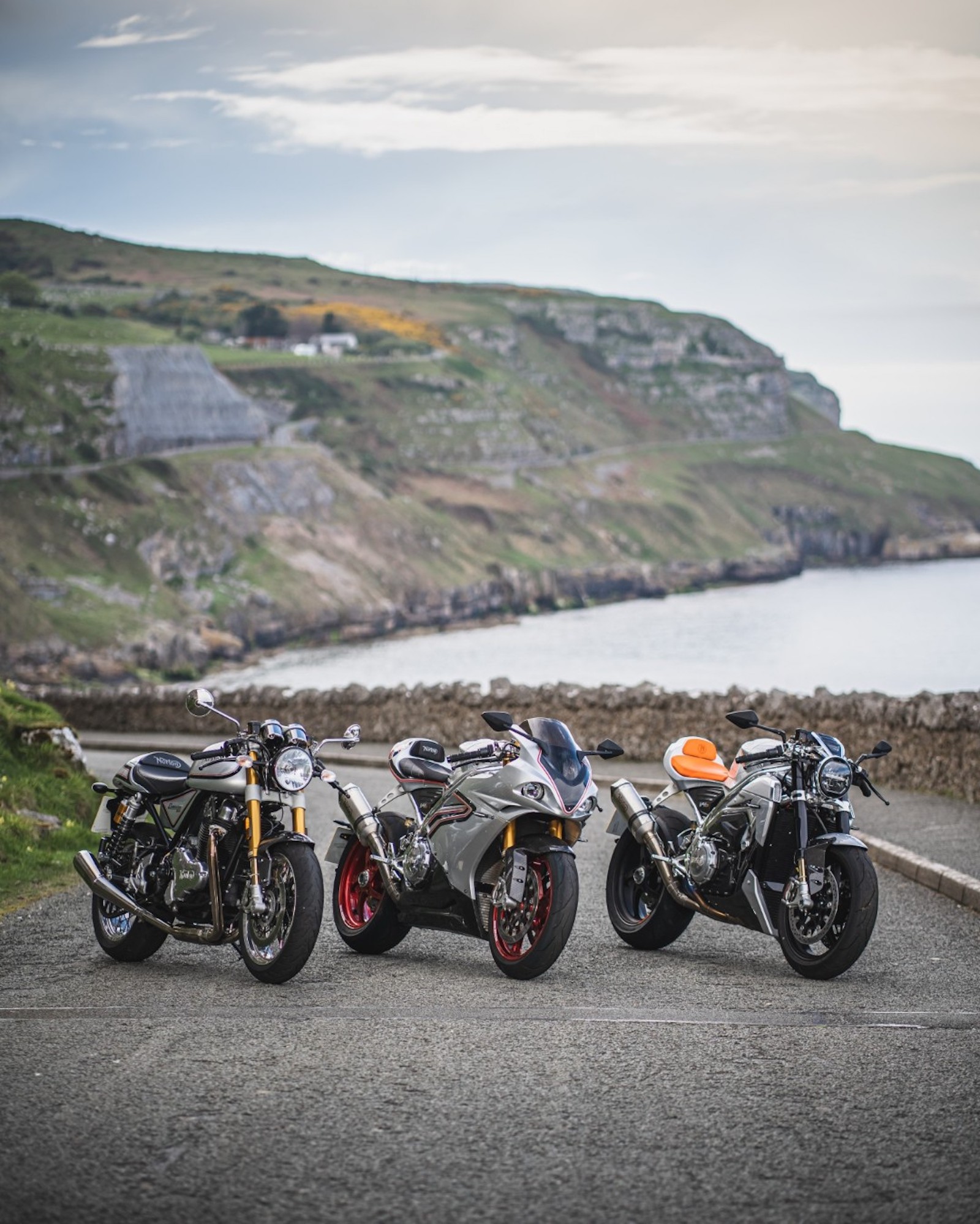 A view of Norton's motorcycles. Media sourced from the Norton Motorcycles Facebook page.