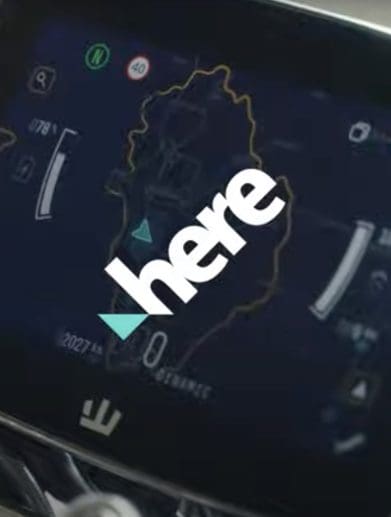 A view of the new RGNT X HERE EV Nav App available starting today in Beta mode. Media sourced from RGNT.