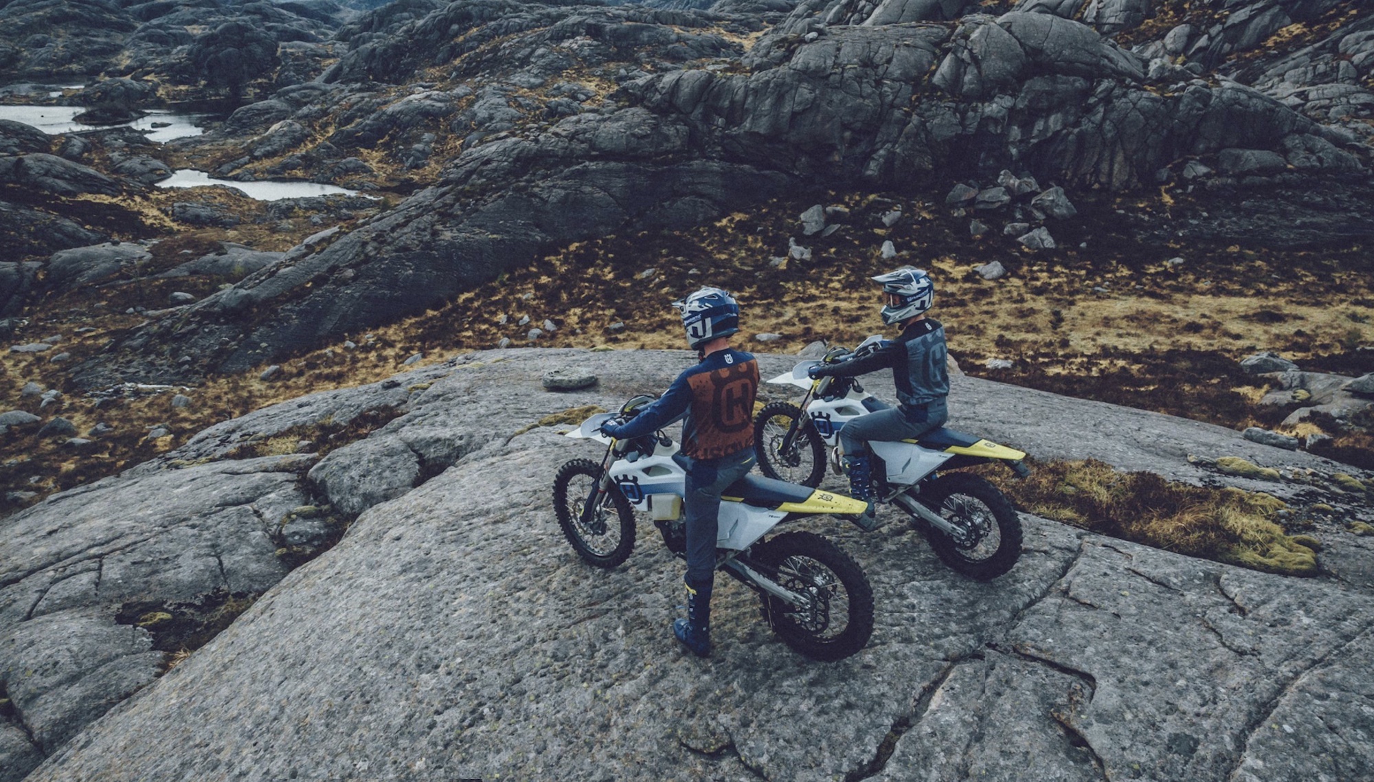 A view of Husqvarna's enduro offerings. Media sourced from Husqvarna.