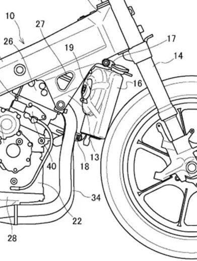 A view of the VVT design Suzuki has patented to be fitted to their Hayabusa. Media sourced from CycleWorld.