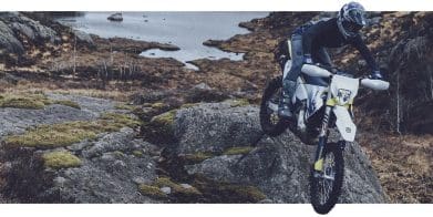 A view of Husqvarna's enduro offerings. Media sourced from Husqvarna.