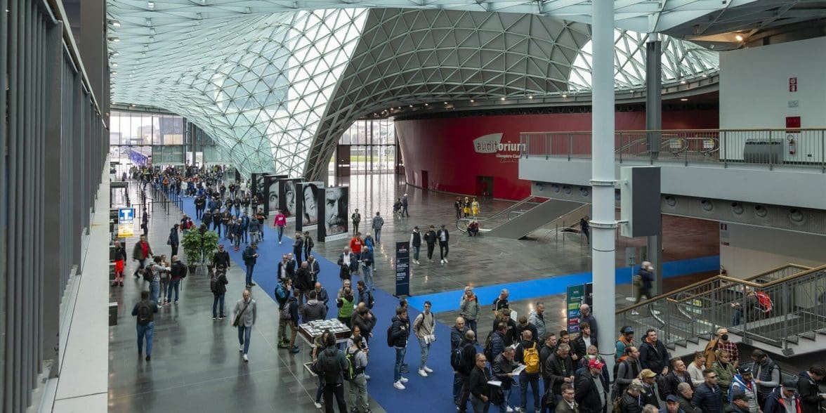 A view of EICMA 2022. Media sourced from EICMA.
