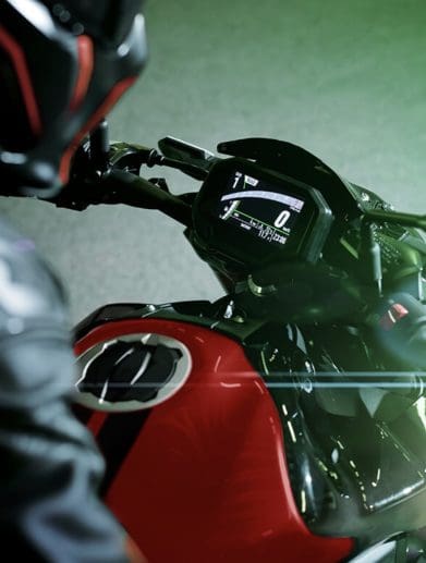 Kawasaki's 2024 Z900. Media sourced from Kawasaki.