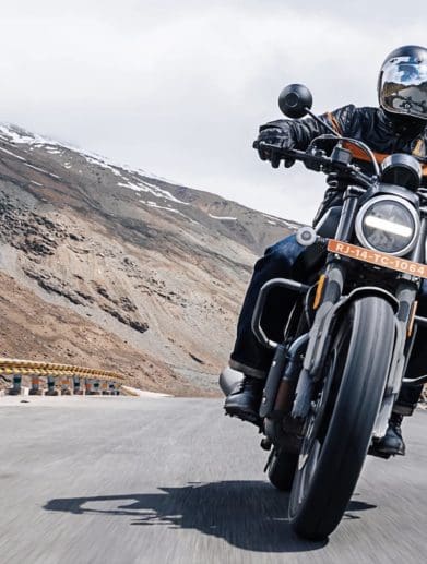 A view of Harley-Davidson's X440, created in collaboration with Hero Motocorp. Media sourced from Harley's X440 website.