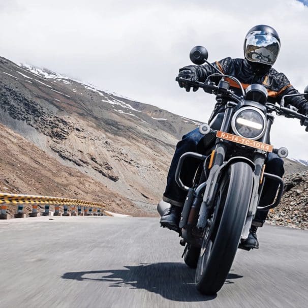 A view of Harley-Davidson's X440, created in collaboration with Hero Motocorp. Media sourced from Harley's X440 website.