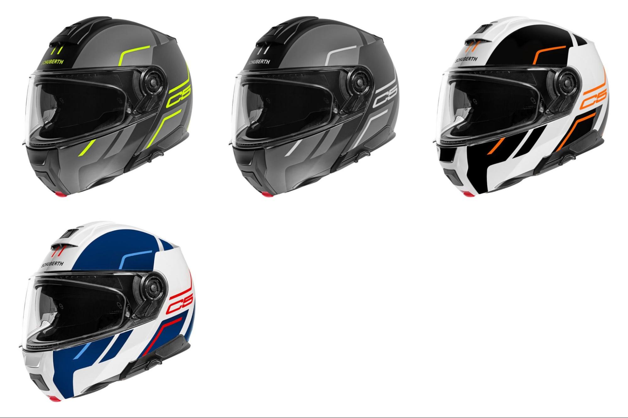 Schuberth C5 Helmet master graphic colorways