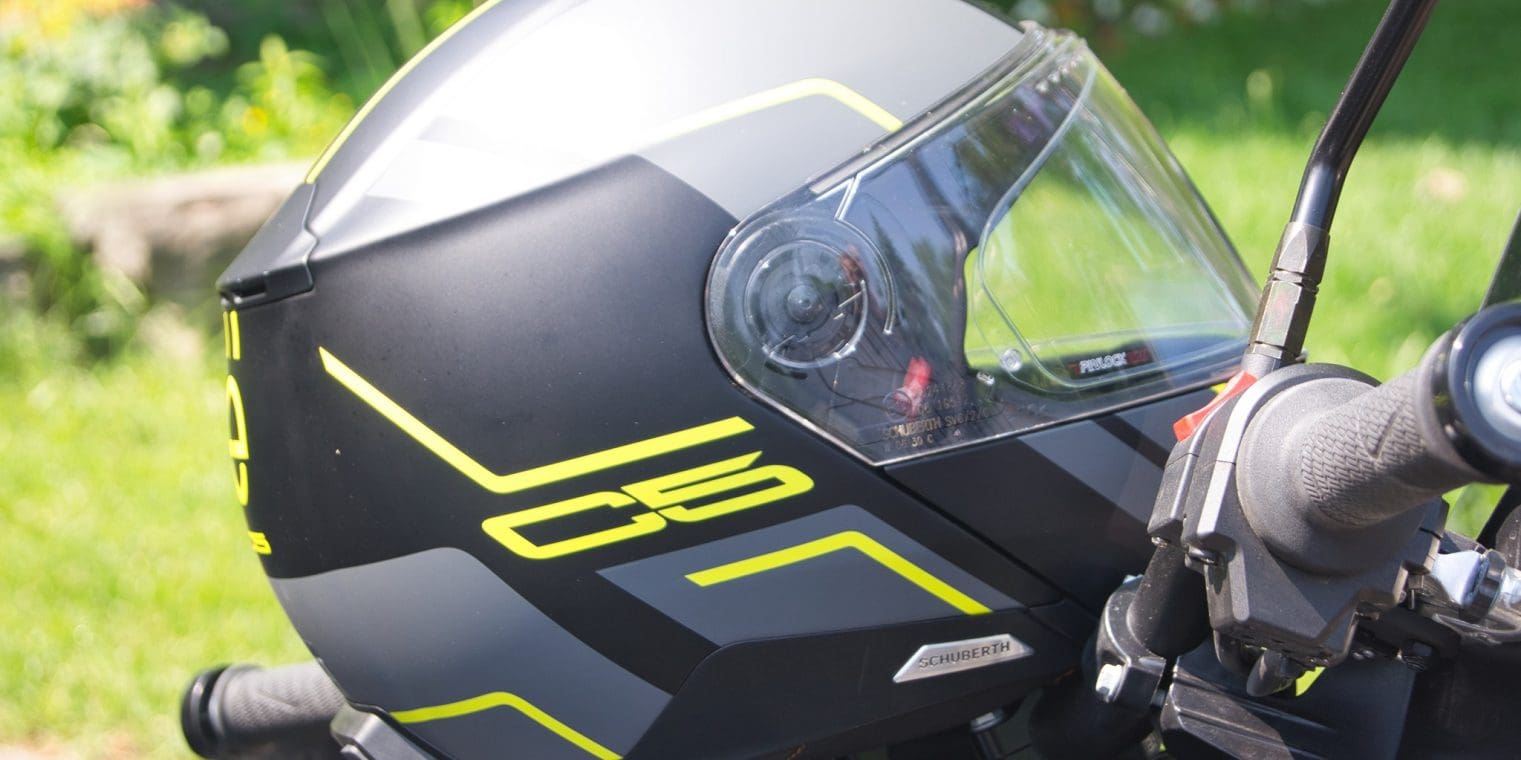 Side view of the Schuberth C5 Helmet