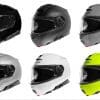 Various solid colorways on the Schuberth C5 Helmet
