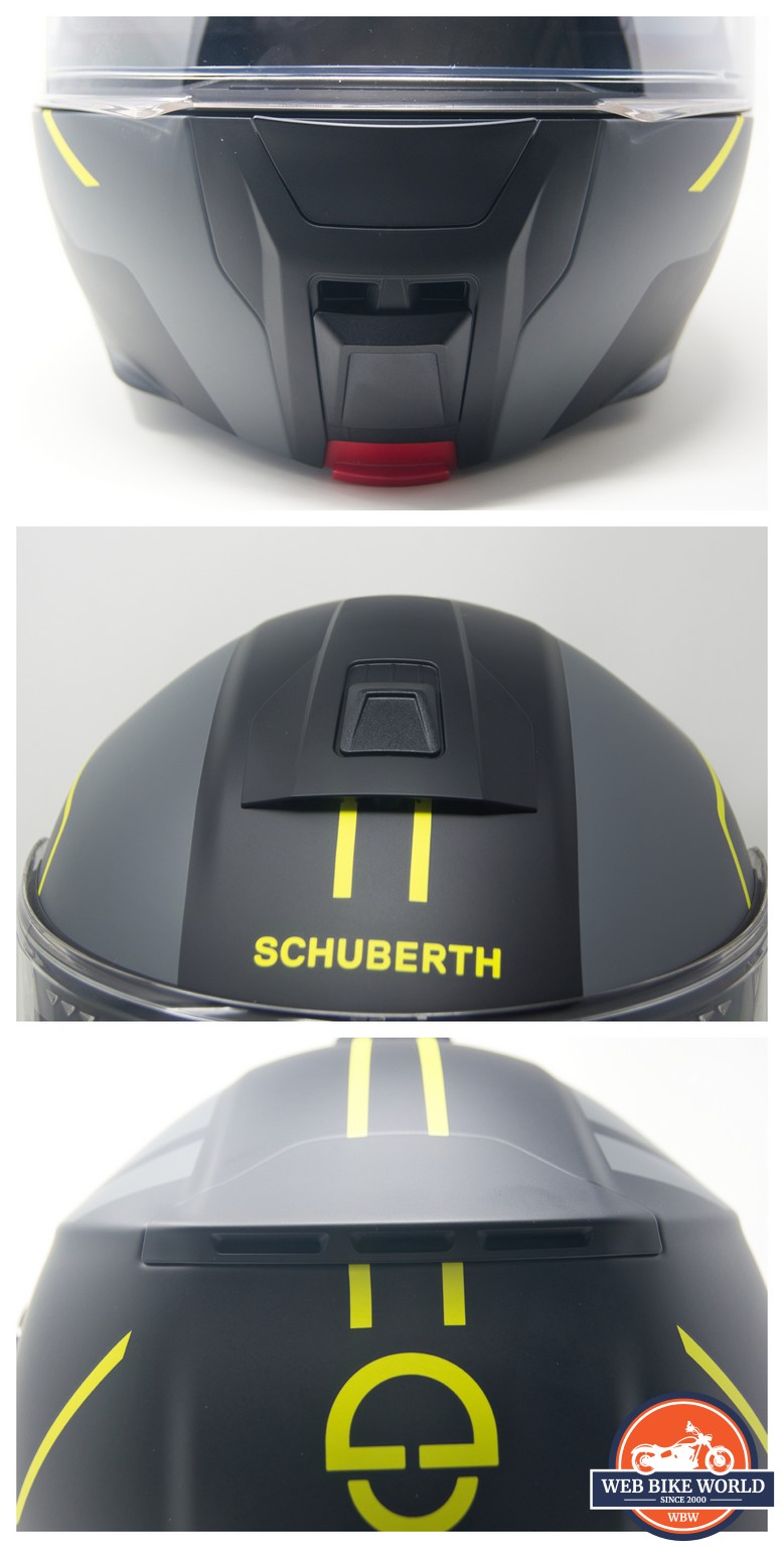 Schuberth C5 Modular Helmet Yellow Fluo