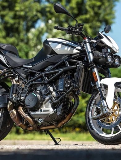 Moto Morini's Corsaro. Media sourced from Motorcycle News.