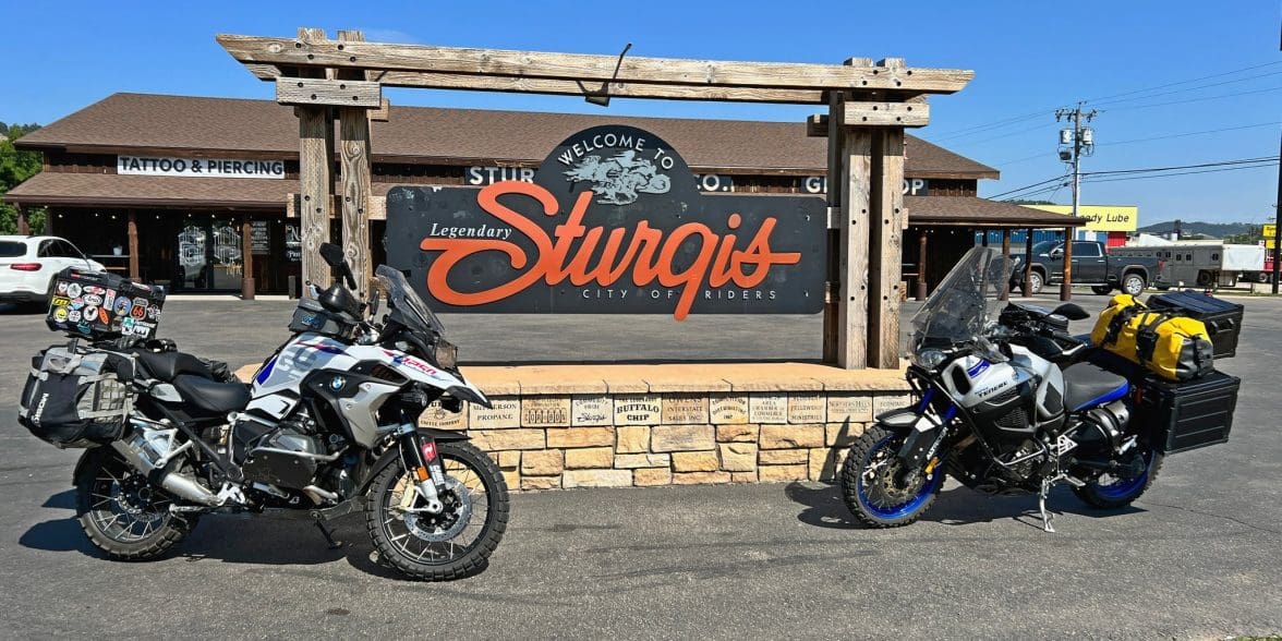 The welcome to Sturgis sign has become an annual photo op for me now.