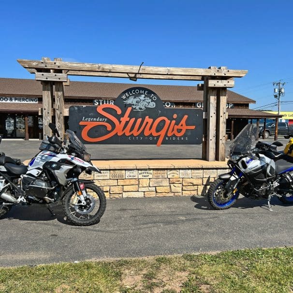 The welcome to Sturgis sign has become an annual photo op for me now.