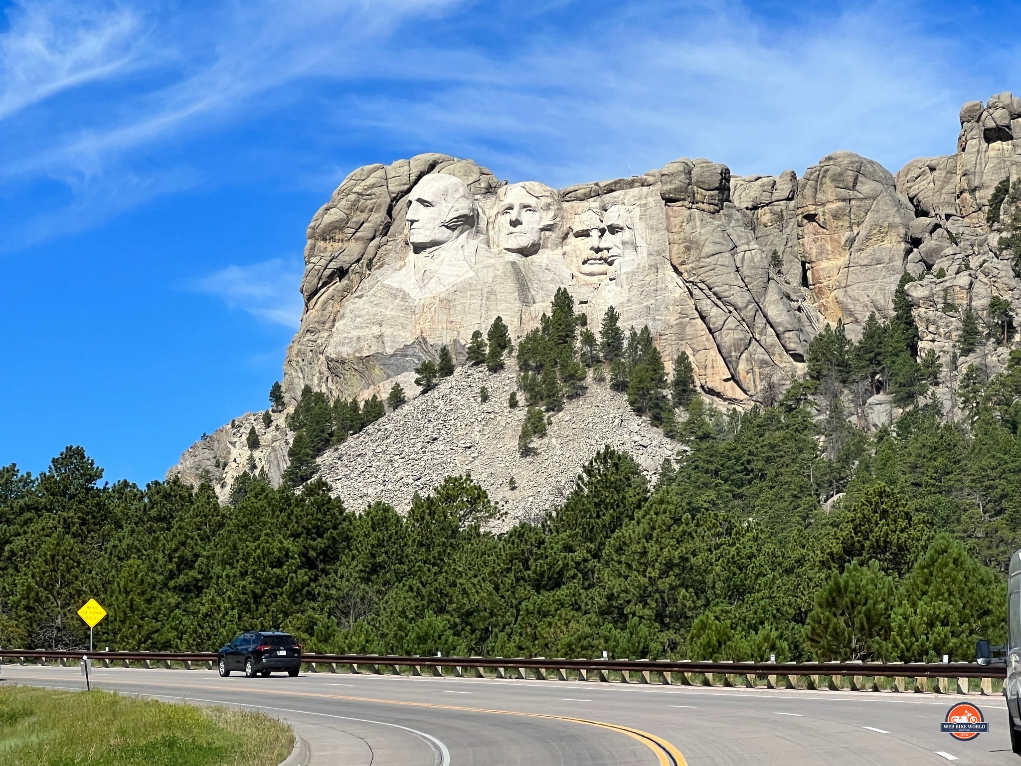 Mount Rushmore.