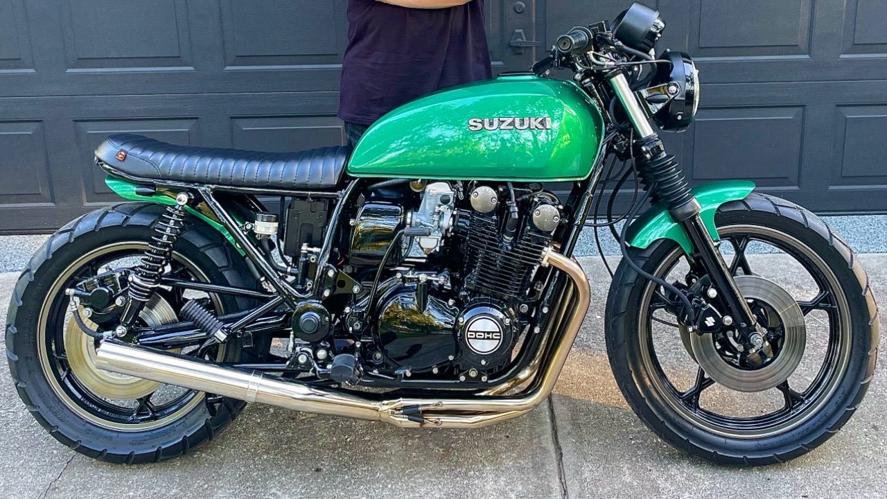 Watch This 1979 Suzuki GS850 Be Transformed Into A Stunning Caf Racer 