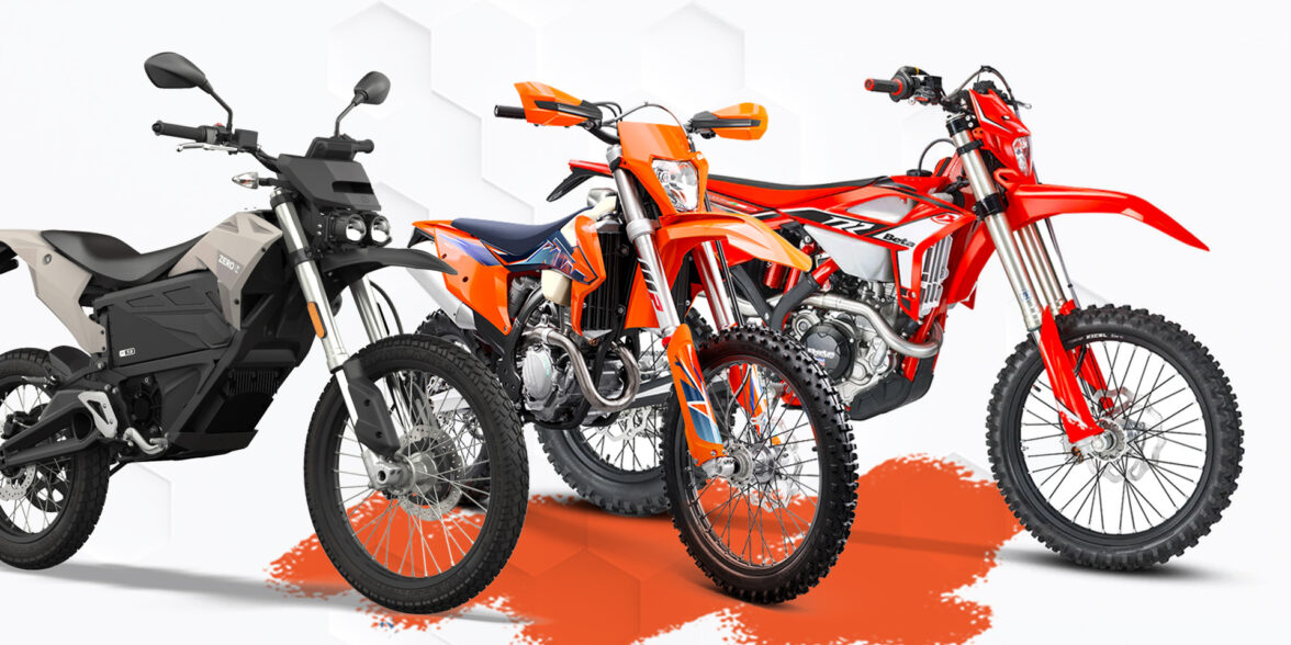 As 5 melhores motos off-road para iniciantes