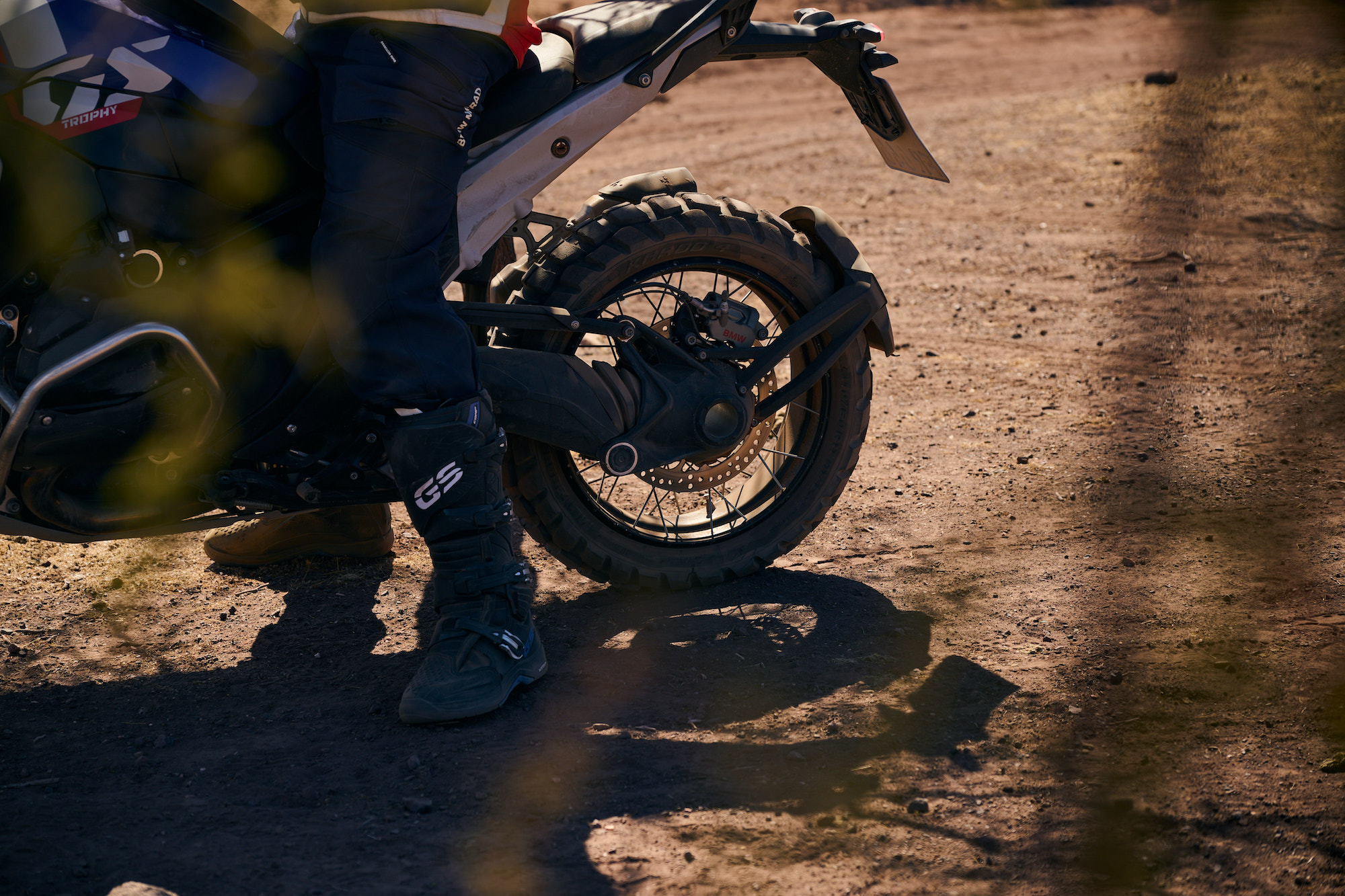 A view of BMW's all-new R 1300 GS, which houses the brand's "most powerful boxer ever." All media provided by BMW Motorrad.