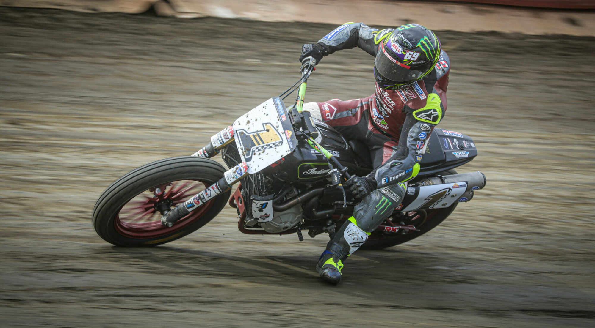 Jared Bees aboard his trusty FTR750 for Indian Motorcycle Racing. Media sourced from AFT's recent press release.