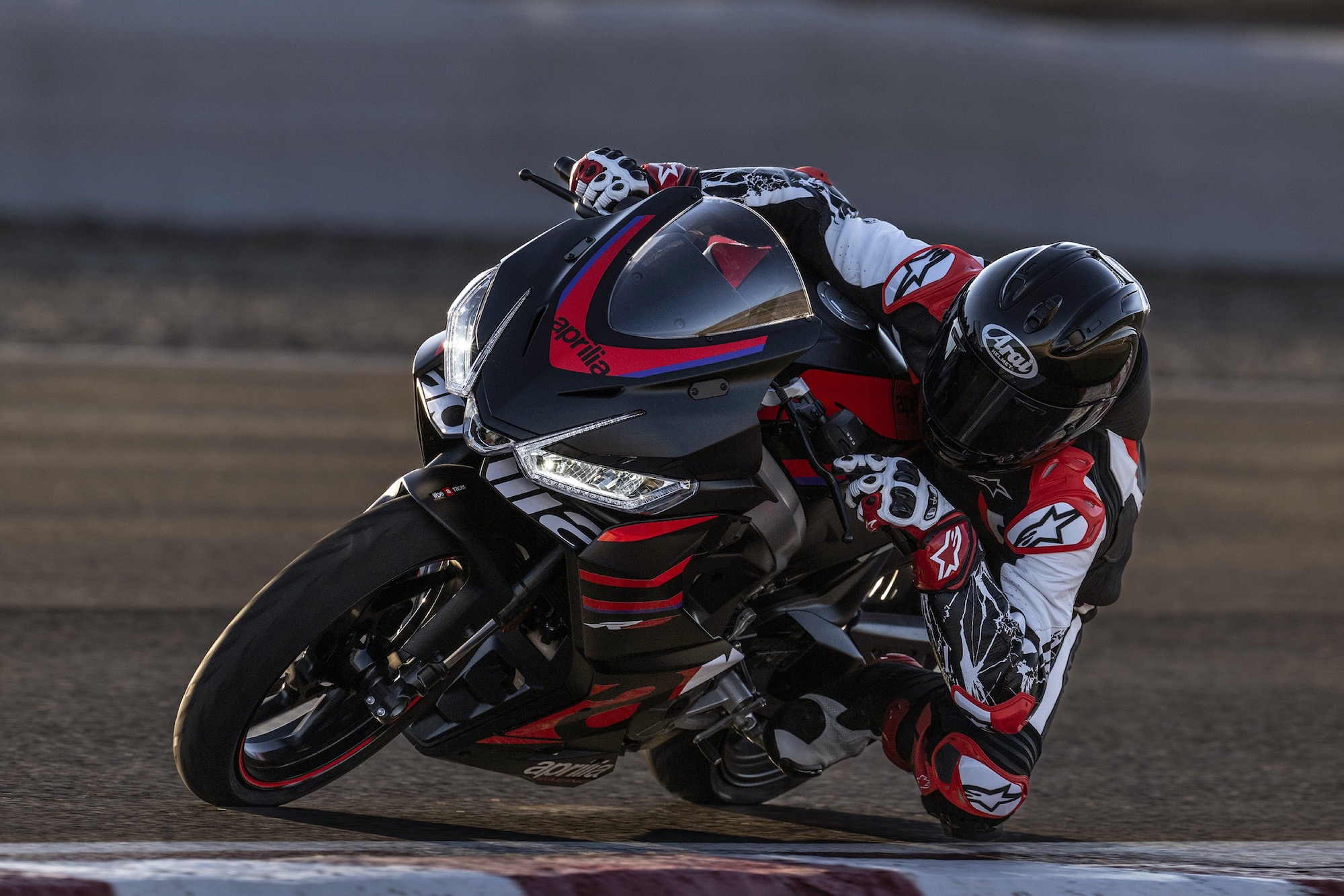 Aprilia's all-new RS 457. Media provided by Aprilia.