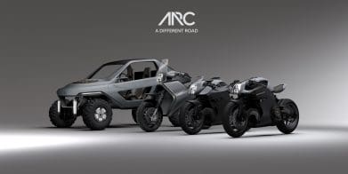 A view of the lineup Arc anticipates for a 2026 debut, showing a game-changing dual-motor system. Media provided by Steven Brown from Arc Vehicle.