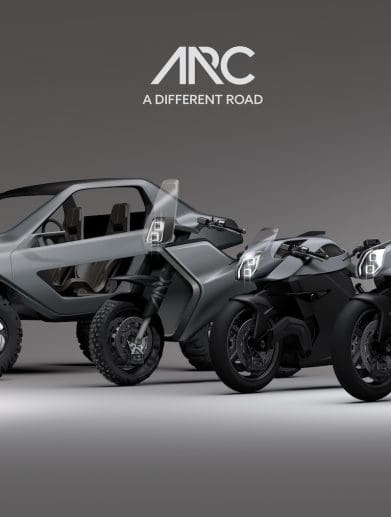 A view of the lineup Arc anticipates for a 2026 debut, showing a game-changing dual-motor system. Media provided by Steven Brown from Arc Vehicle.