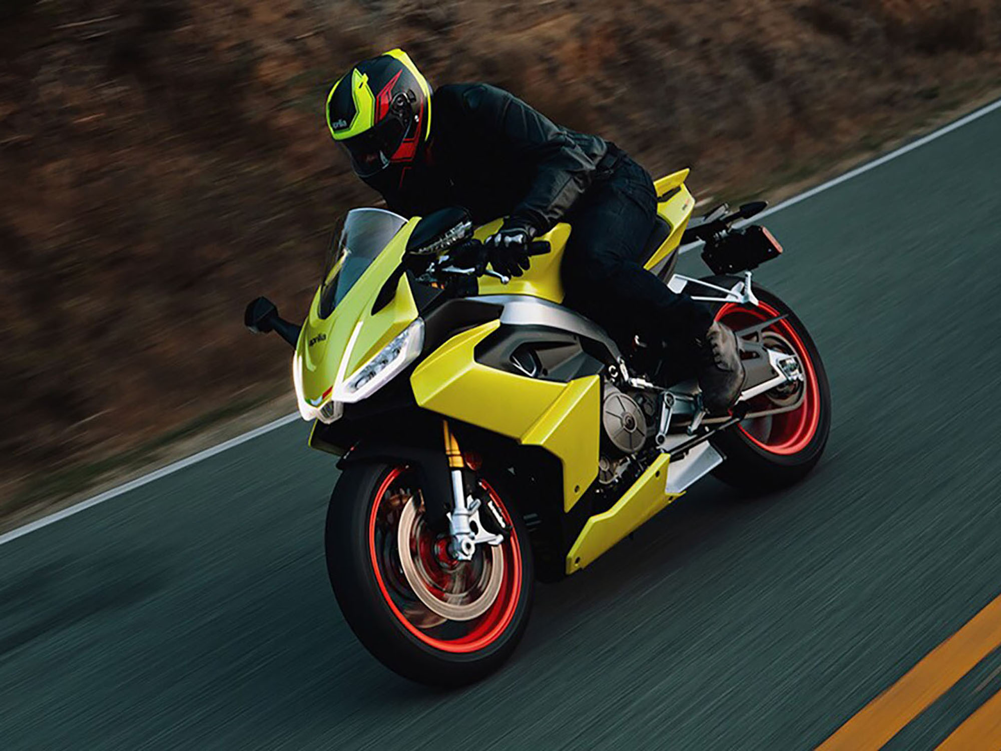 Aprilia's RS 660, embedded in commemoration of a similarly-styled sport bike debut on September 7th. Media sourced from Fort Myers' Haus of Bikes.
