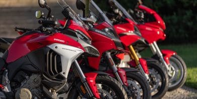 Ducati's iconic Multistrada. Media sourced from Ducati.