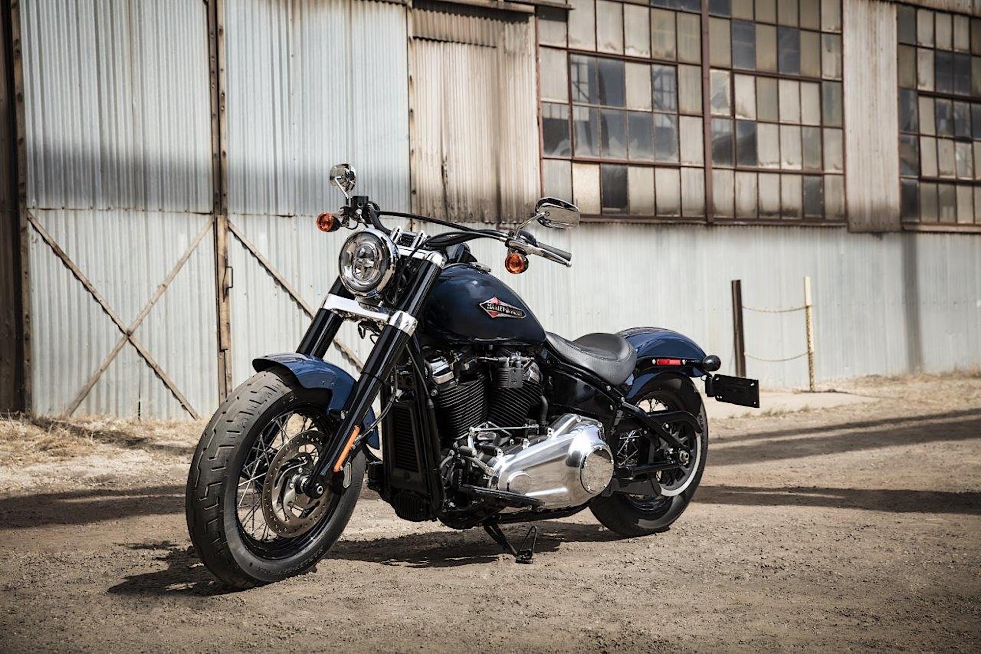 A 2020 Harley-Davidson Softail Slim. Media sourced from Harley-Davidson.