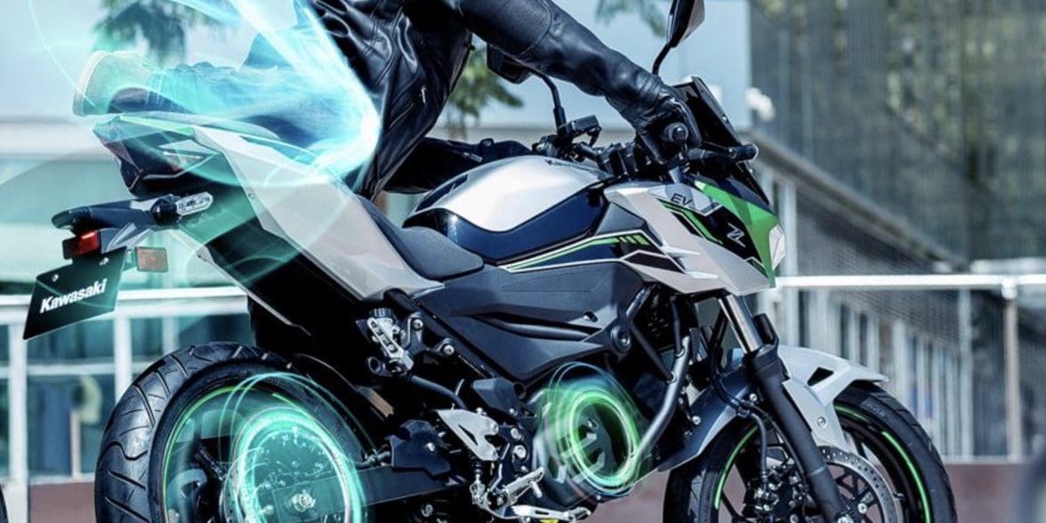 Kawasaki's fast-approaching electric bike range, consisting of the Z e-1 and Ninja e-1. Media sourced from Kawasaki's recent press release.