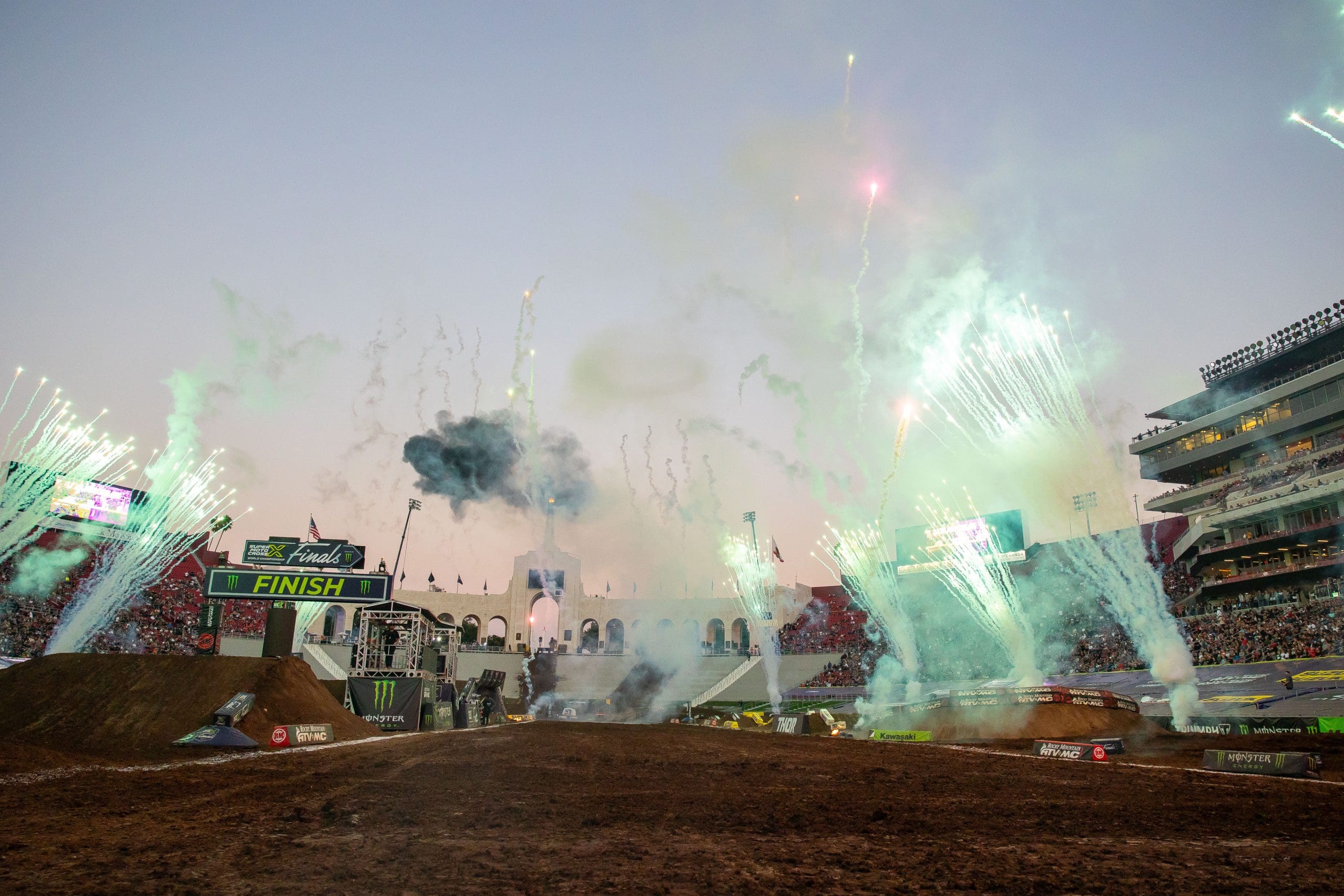 A view of the 2023 SuperMotocross World Championships! Media sourced from SuperMotocross' recent press release.