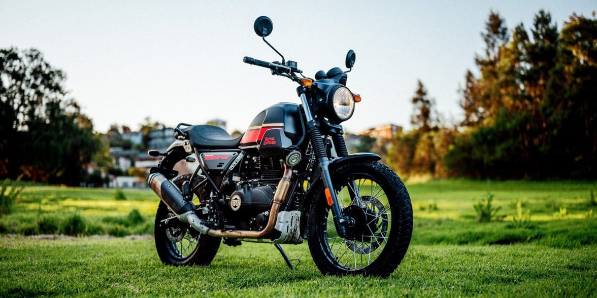 This Custom Royal Enfield Meteor 350 Takes Its Name Literally