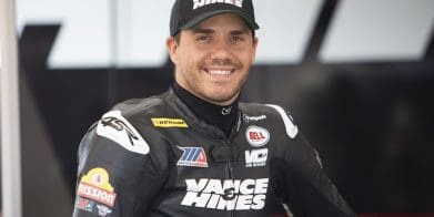 Hayden Gillim, champion of the 2023 MotoAmerica Mission King of the Baggers series. Media sourced from MotoAmerica.