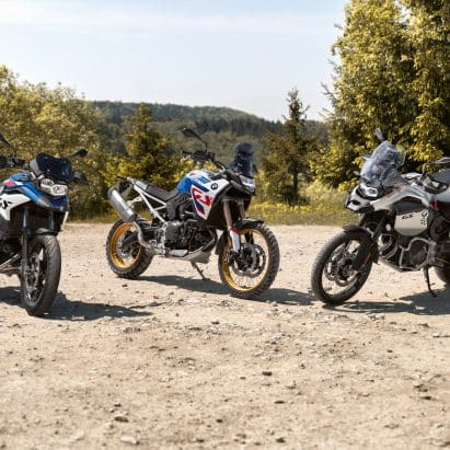 BMW's all-new mid-range touring enduro GS family. Media provided by BMW Motorrad.