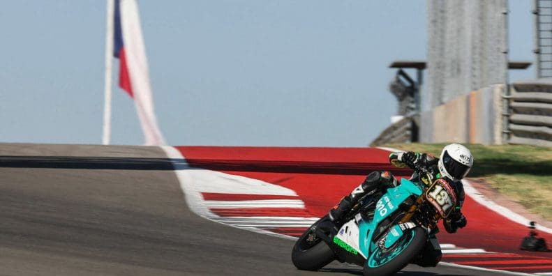 #137, Stefano Mesa, aboard Energica's Eva Ribelle. Media sourced from Energica's press releases.