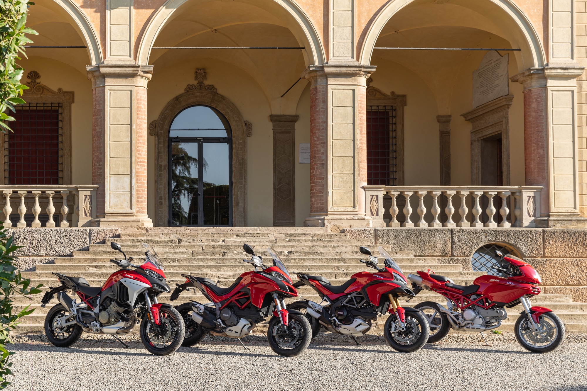 Ducati's iconic Multistrada. Media sourced from Ducati.