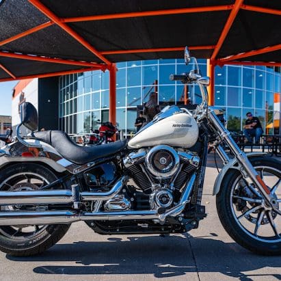 A 2018 Harley-Davidson Low Rider FXLR®. Media sourced from American Eagle Harley-Davidson.