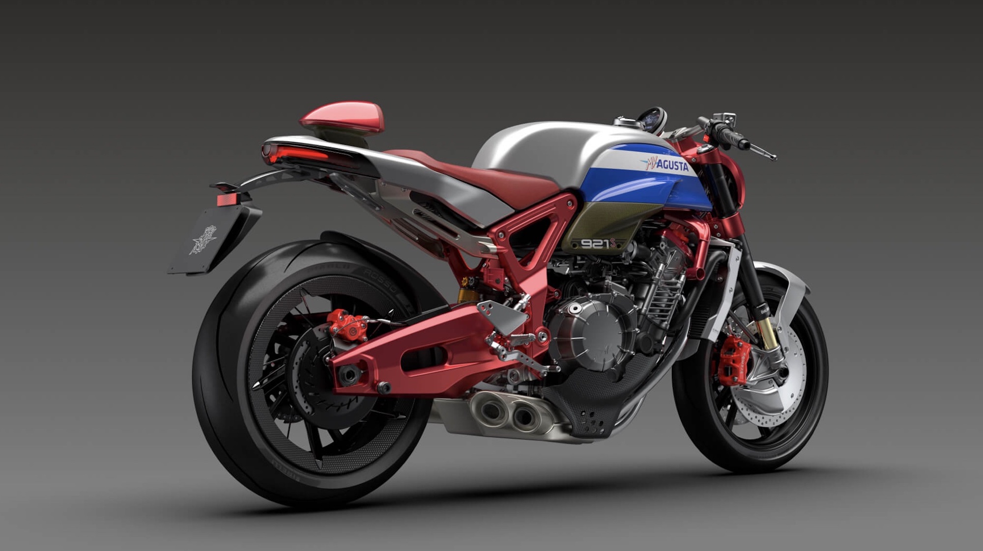 A view of the MV Agusta 921 S concept superbike revealed late last year, in 2022. Media provided by MV Agusta.