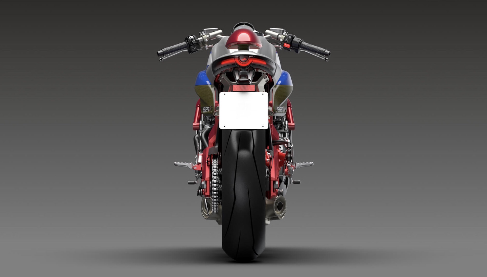 A view of the MV Agusta 921 S concept superbike revealed late last year, in 2022. Media provided by MV Agusta.