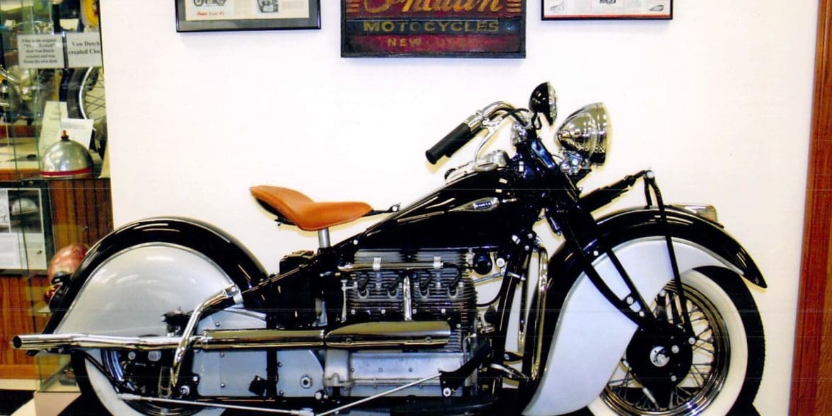 A view of the offerings that will soon be returned to owners or placed on auction to pay off the National Motorcycle Museum's debts. Media sourced from the Autopian.