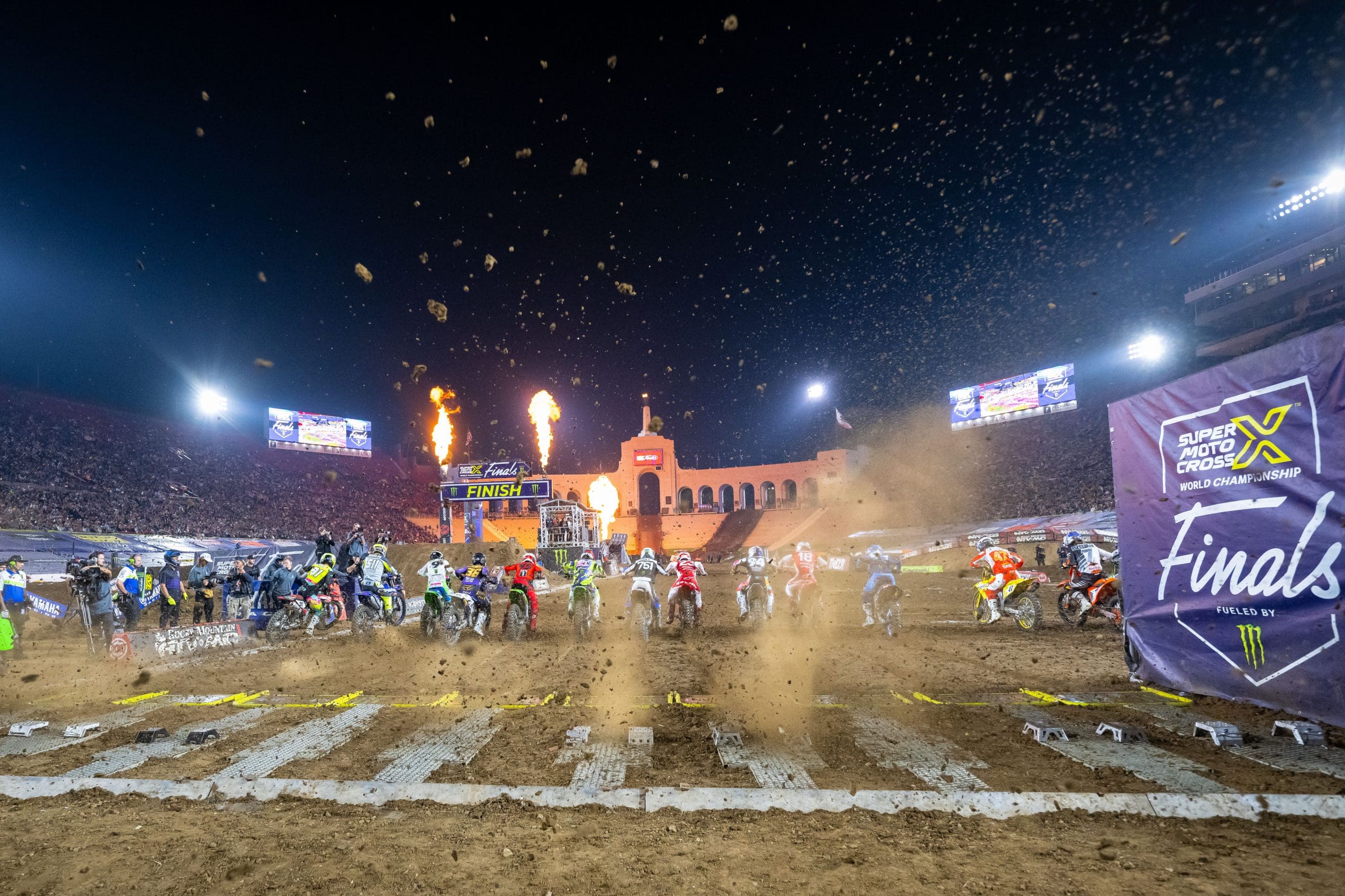 A view of the 2023 SuperMotocross World Championships! Media sourced from SuperMotocross' recent press release.