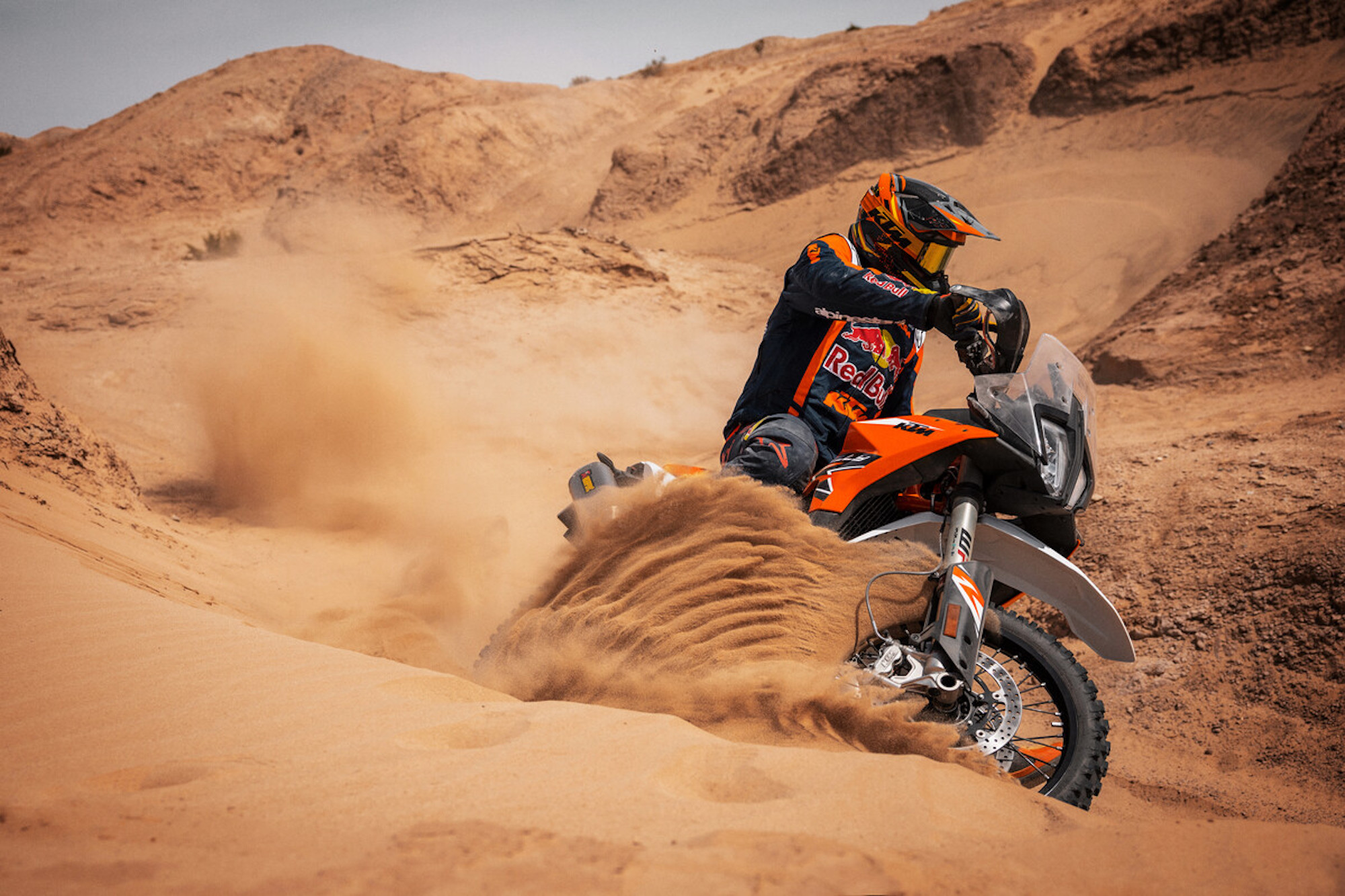 A view of the 2024 KTM 890 Adventure Rally. Media provided by KTM.