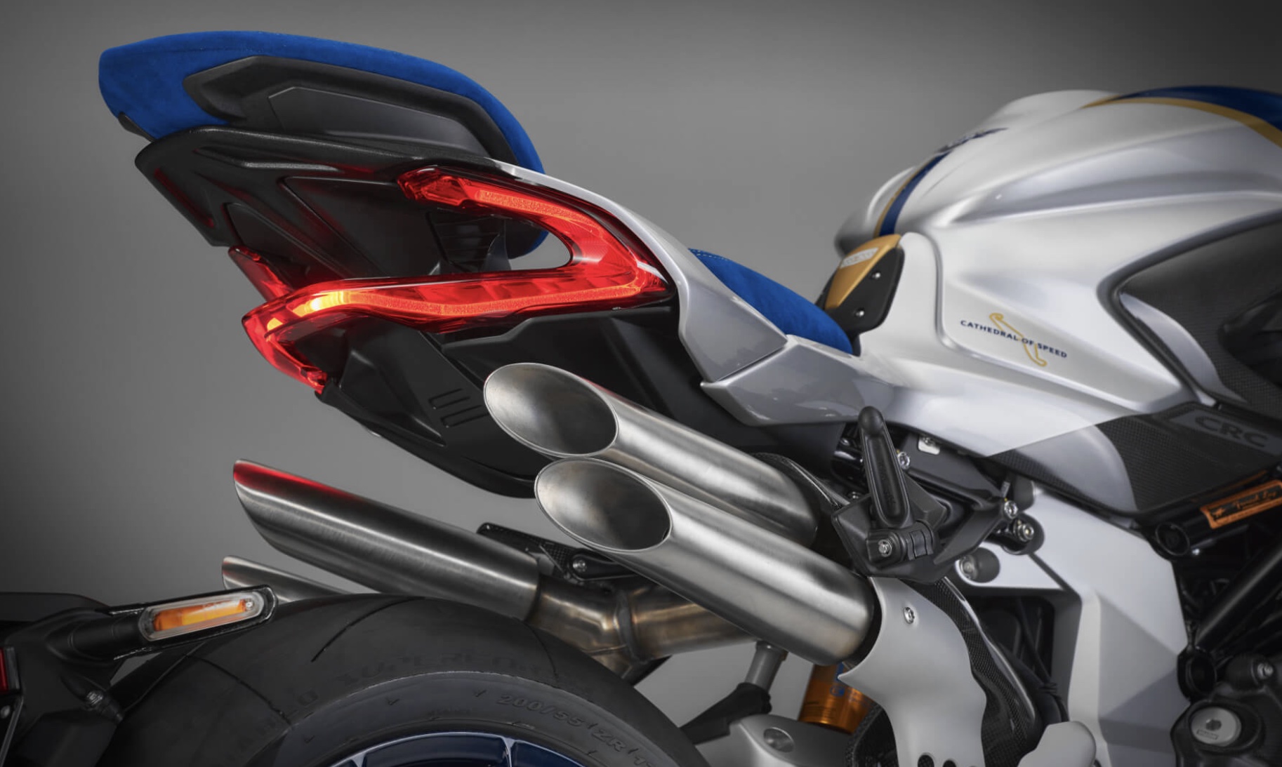 A view of MV Agusta's 2024 Brutale 1000 RR Assen - a new limited edition from the world's most successful Italian motorcycle manufacturer. Media provided by MV Agusta.