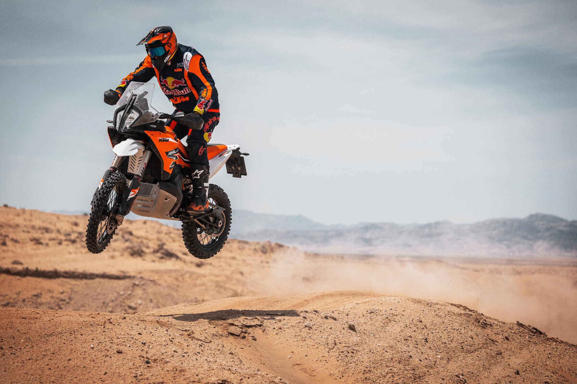 A view of the 2024 KTM 890 Adventure Rally. Media provided by KTM. 