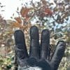 Fingertips of the Spidi Carbo 7 gloves