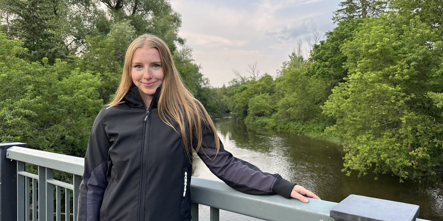 Ashley wearing the Spidi Hoodie Armor Light Women's Jacket