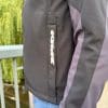 Front left pocket on the Spidi Hoodie Armor Light Women's Jacket