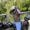Spidi Hoodie Armor Light Women's Jacket on Harley Davidson Iron 883