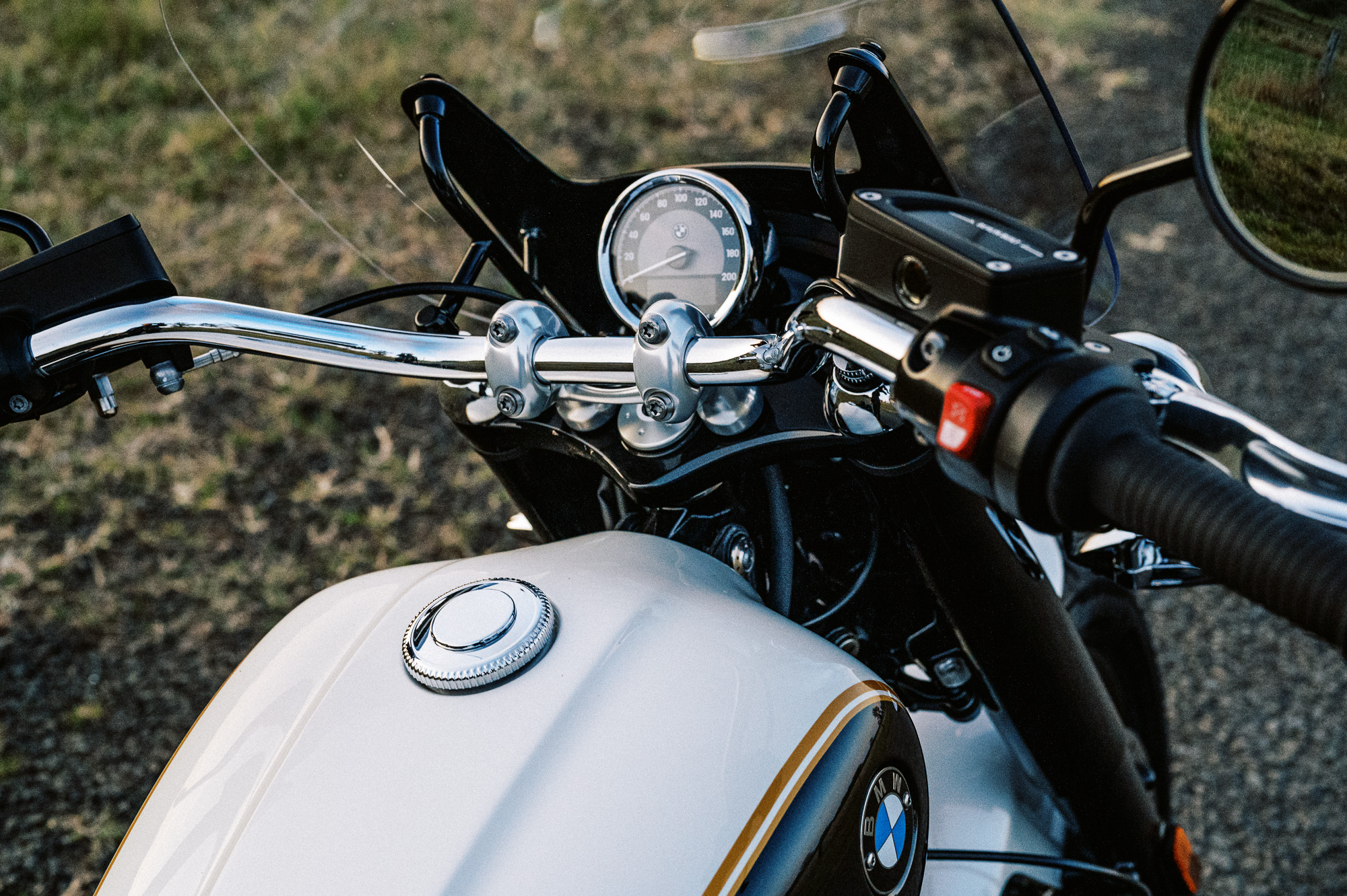 Detail shot of a 23023 BMW R 18 Motorcycle